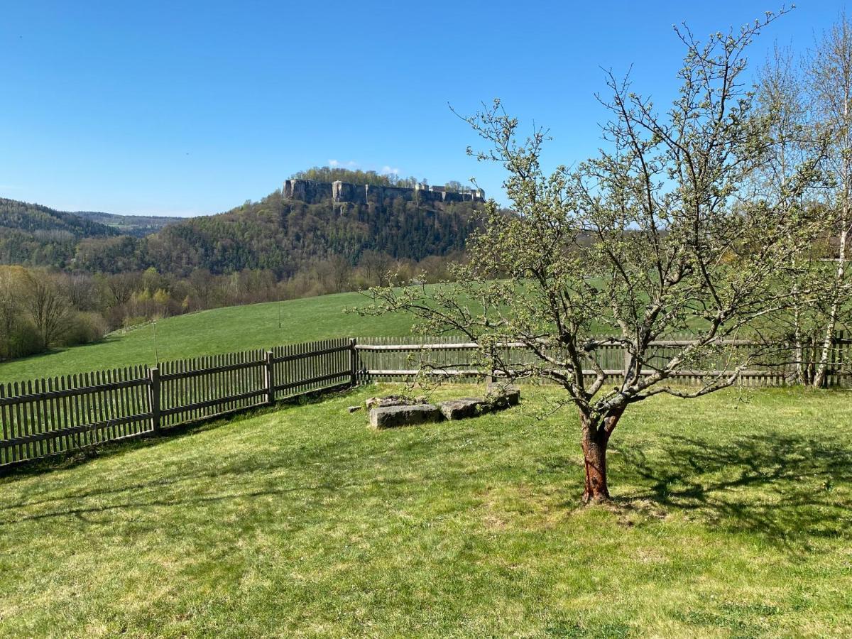 Waldhaus Am Lilienstein Apartman Königstein an der Elbe Kültér fotó